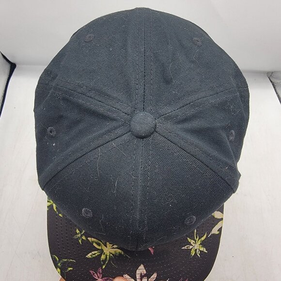 Vans All Over It Floral Black Adjustable Snapback Hat Cap Casual Outdoors Walk - Picture 5 of 9